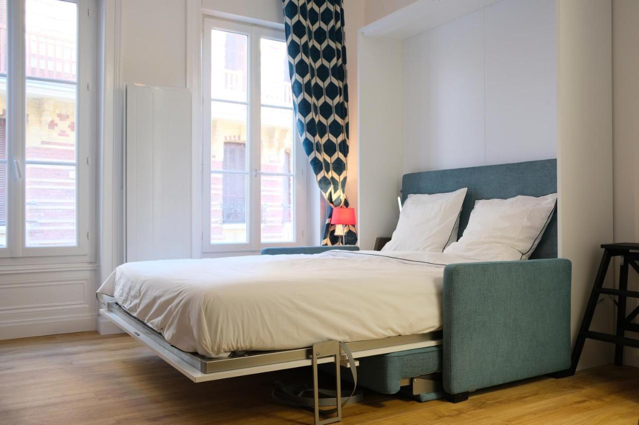 Townhouse Trouville - Appart'Hotel & Studios Pokoj fotografie