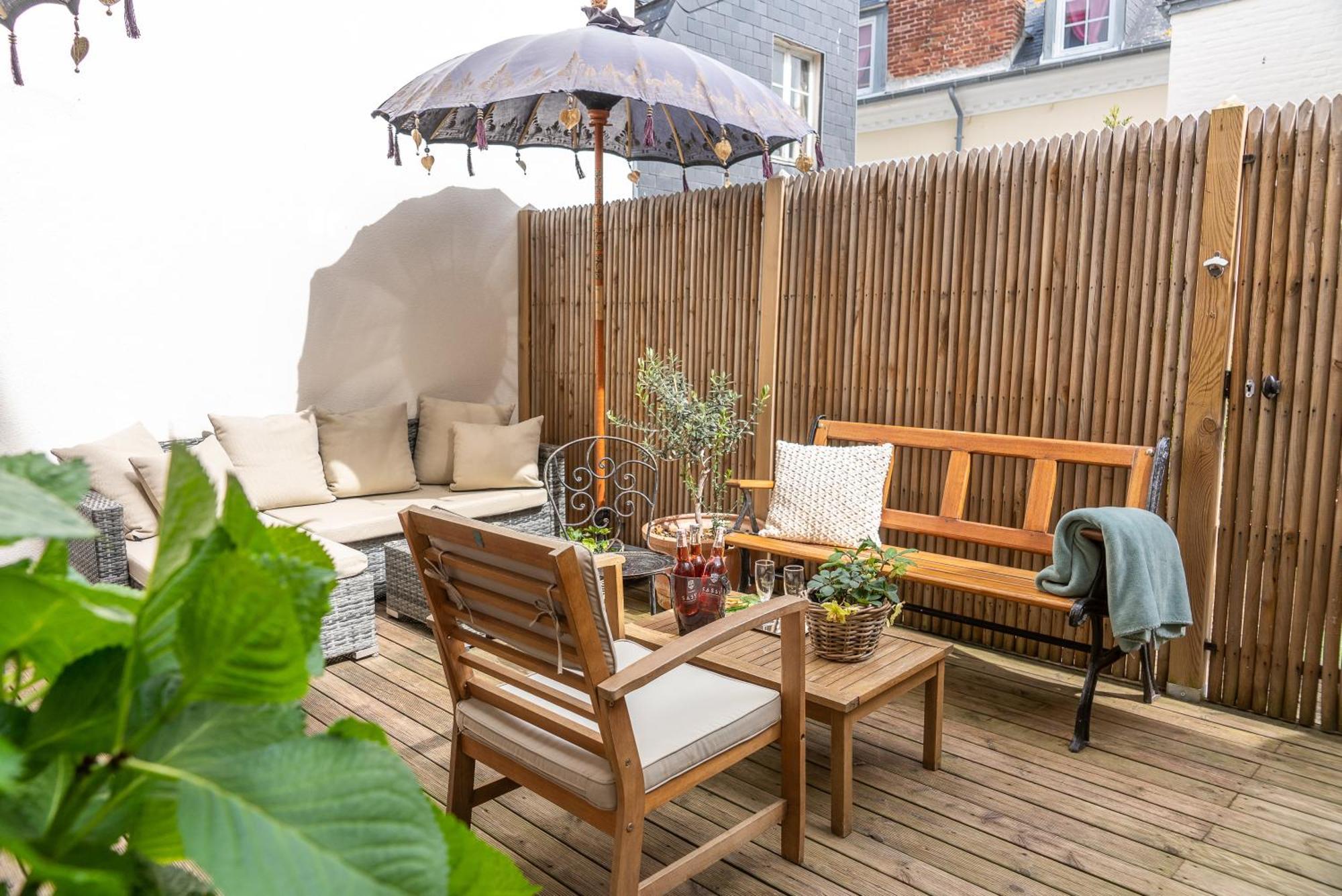 Townhouse Trouville - Appart'Hotel & Studios Pokoj fotografie
